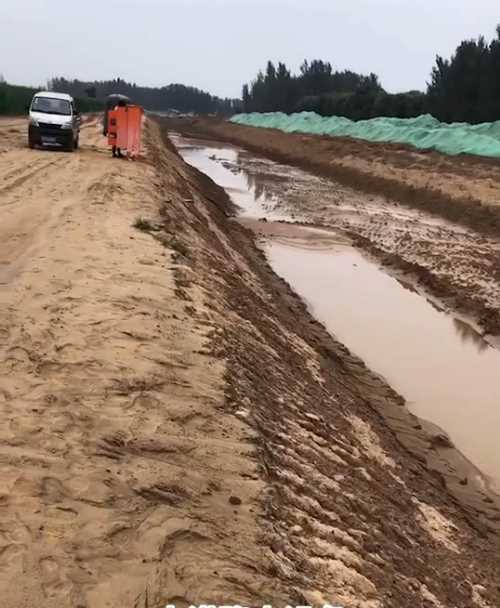 廊坊固安县河道降水